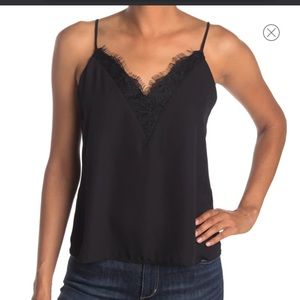 black lace tank